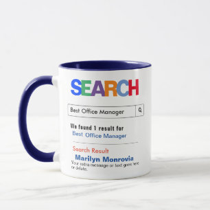 Taza Funny Best Office Manager