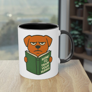 Taza Funny Book Lover Dog Mug Dog Mom Dog Dad