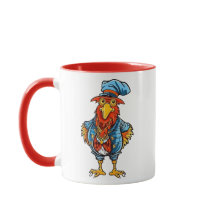 Funny Bossy Personalizado Rooster