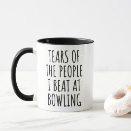 Taza Funny Bowling Mug - Humorous Bowler Gift