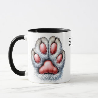 Taza Funny Cat Paw Coffee Mug