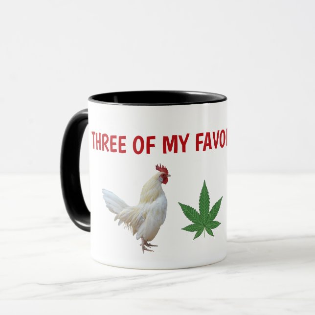 TAZA FUNNY CHICKEN (Anverso izquierdo)