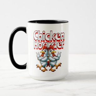 Taza Funny Chicken Hoarder