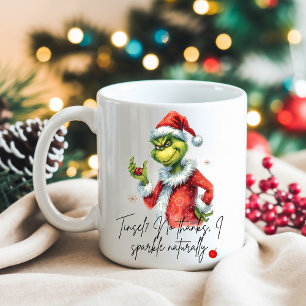 Taza Funny Christmas Grinch - I Sparkle Naturally