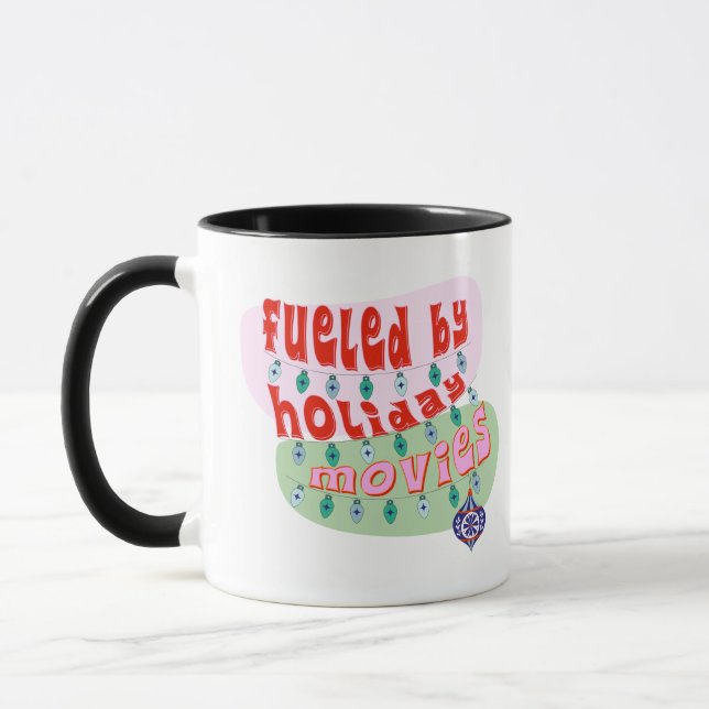 Taza Funny Christmas Movies Channel Holiday Gift Mug (Izquierda)