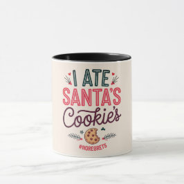 Taza Funny Christmas Santa's Cookie Coffee Mug
