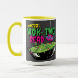 Taza Funny Divertido Personalizado Wok-ing Dead Especia
