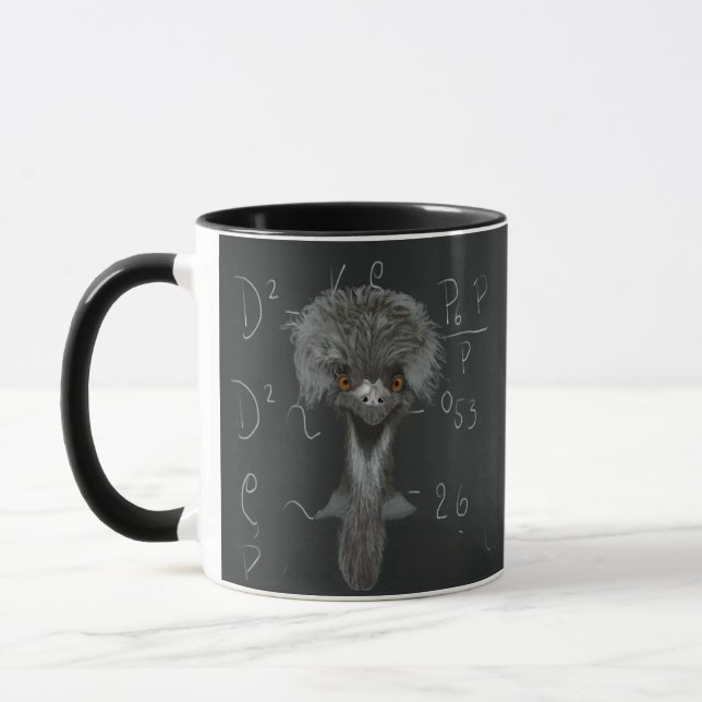 Taza Funny Emu Einstein (Izquierda)