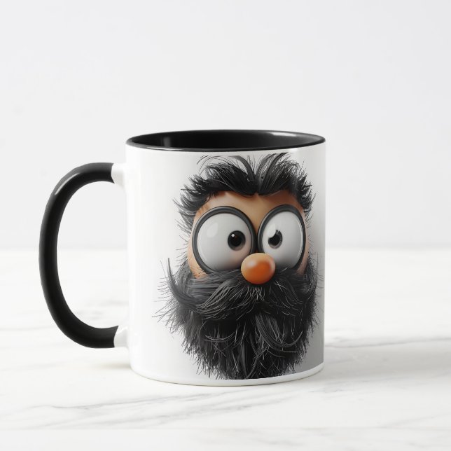 Taza Funny Face Mug Design (Izquierda)