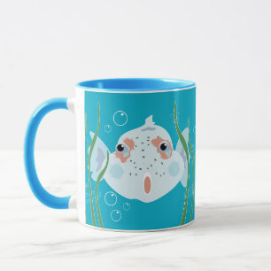 Taza Funny Fish