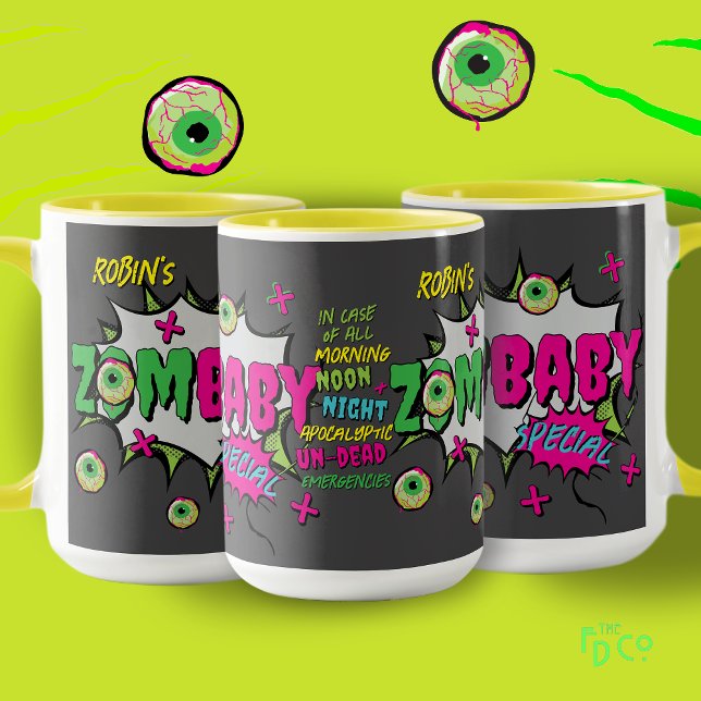 Taza Funny Fun ‘ZomBaby’ Special Pop Art  (Subido por el creador)
