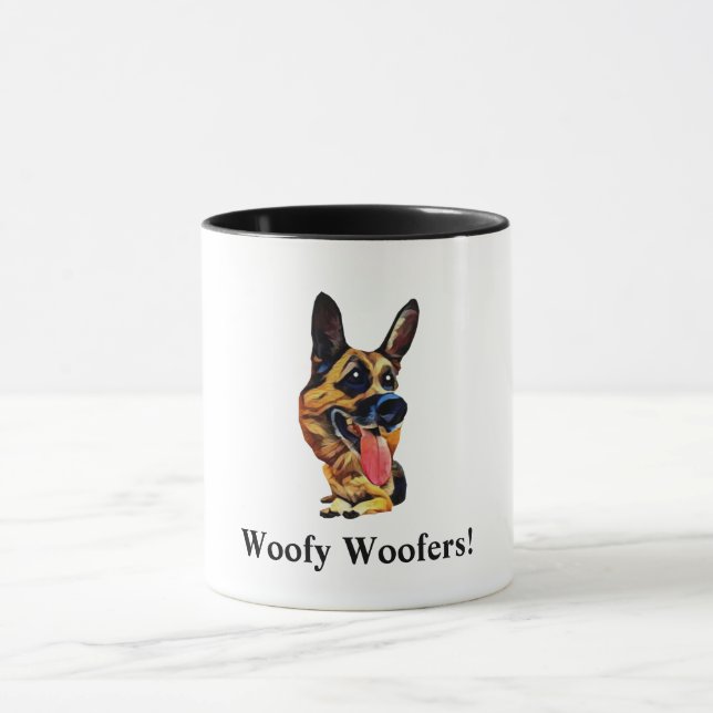 Taza Funny German Shepherd Mug (Centro)
