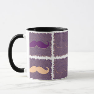 Taza Funny Girly Mustache 6