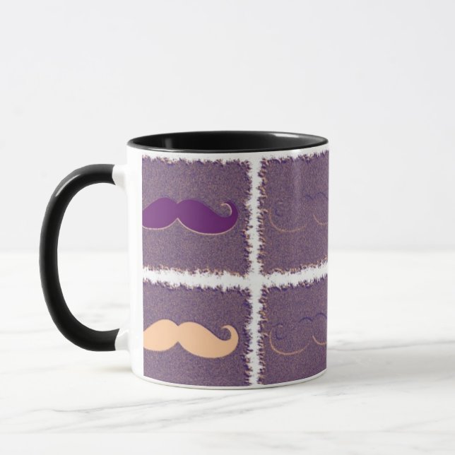 Taza Funny Girly Mustache 6 (Izquierda)