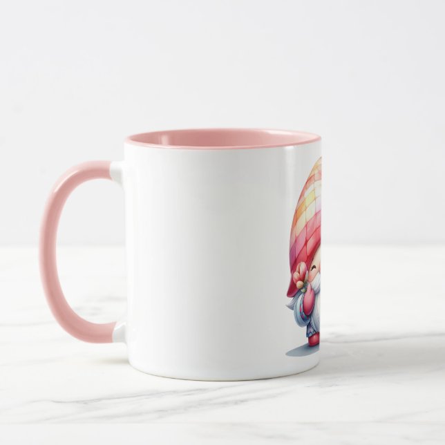 Taza Funny Gnome for Valentine Day (Izquierda)