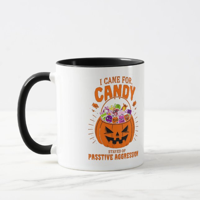 Taza Funny Halloween Pumpkin Mug (Izquierda)