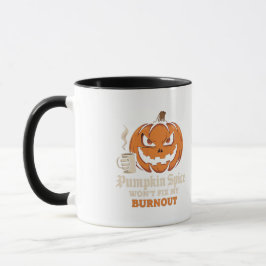 Taza Funny Halloween Pumpkin Mug