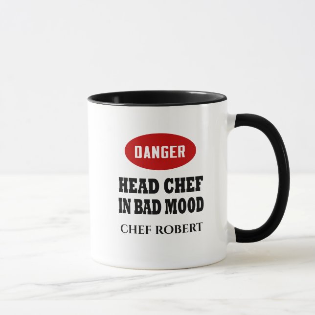 Taza Funny Head Chef (Derecha)