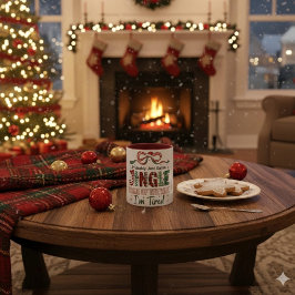 Taza Funny Jingle Christmas 11 oz Coffee Mug