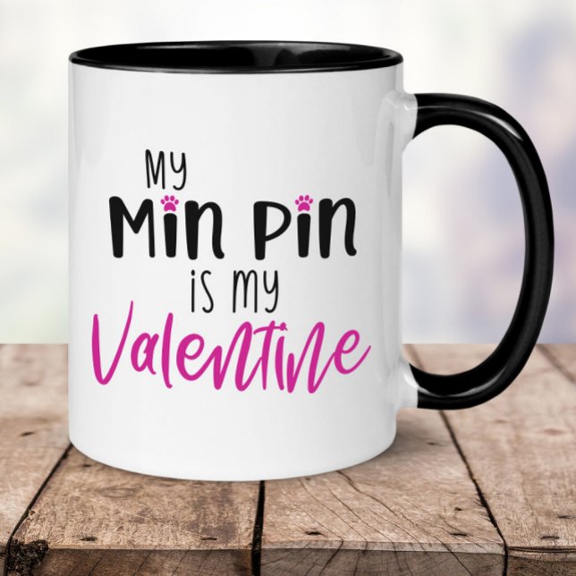 Taza Funny Min Pin El día de San Valentín Mug (Subido por el creador)