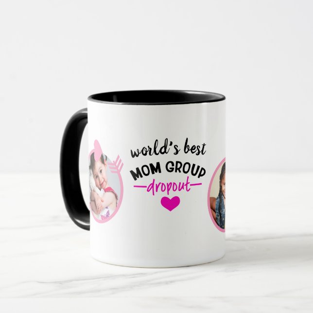 Taza FUNNY MOM CITA A FOTO MUG - Divertida, moda (Anverso izquierdo)
