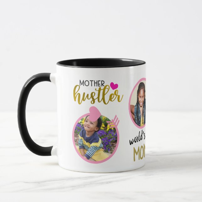 Taza FUNNY MOM CITA A FOTO MUG - Divertida, moda (Izquierda)