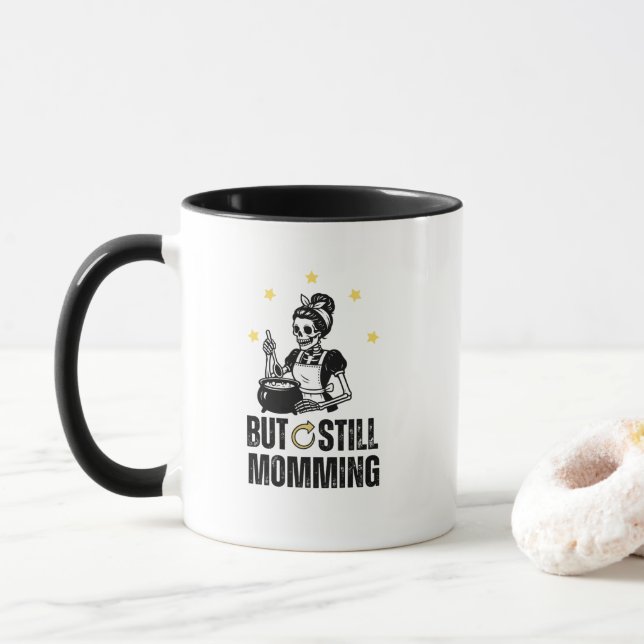 Taza Funny Mom Life Quotes Collection (Con donut)