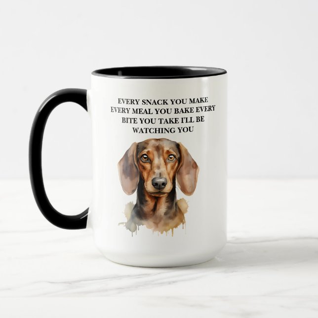 Taza Funny Mom Mug – Every Snack You Make, (Izquierda)