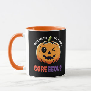 Taza Funny No Demasiado Mala Calabaza De Tiro Gore-Geou