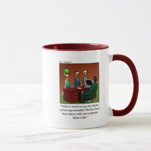 Taza Funny Office Casual Friday Coffee Mug