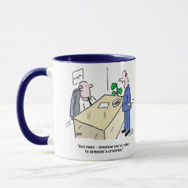 Taza Funny Office Worker