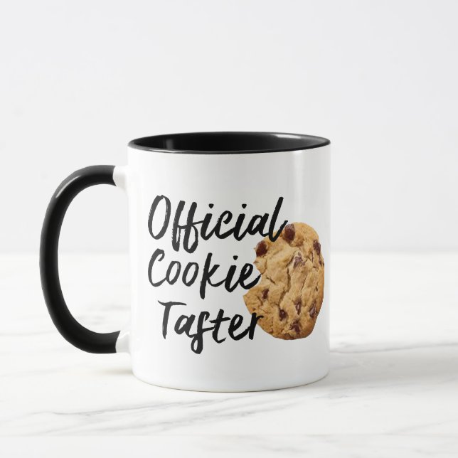 Taza Funny oficial Cookie Taster Coffee Mug Design (Izquierda)