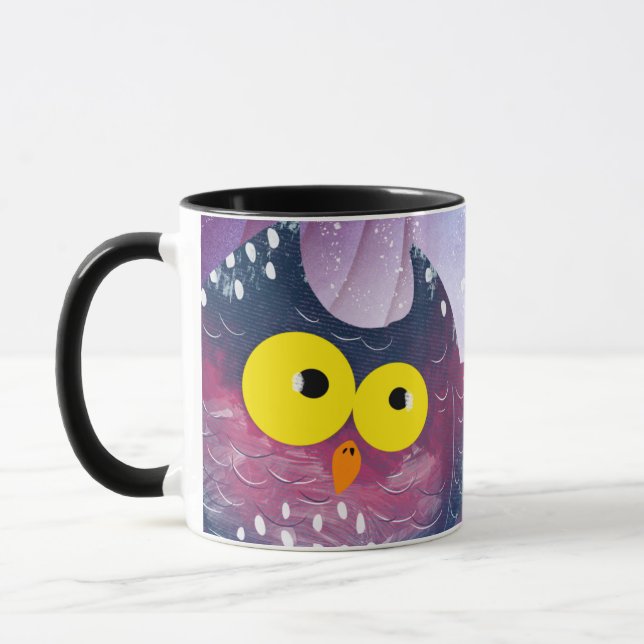 Taza Funny Owl Mug Wrap - Animal Aovers Mug (Izquierda)
