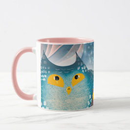 Taza Funny Owl Mug Wrap - Animal Aovers Mug