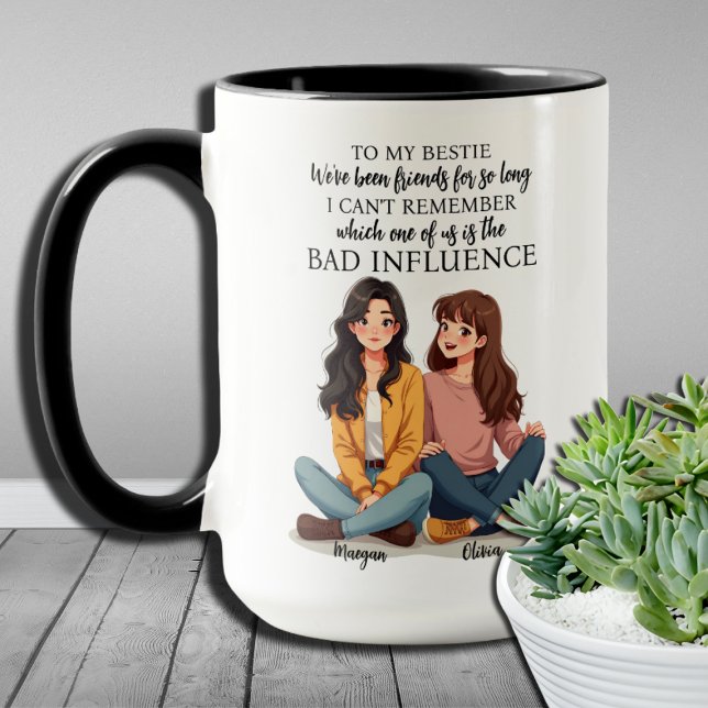 Taza Funny Personalizado BFF (Subido por el creador)