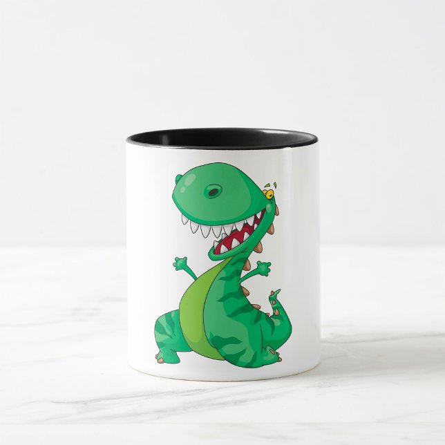 Taza Funny Personalizado Dinosaur Roaring T-Rex (Subido por el creador)