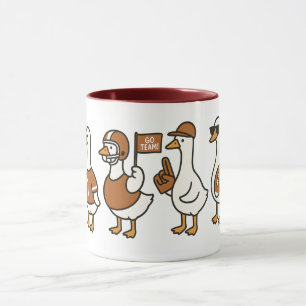 Taza Funny Personalizado Goose Football Mug - Regalo de