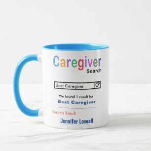 Taza Funny Personalizado Mejor Cuidador