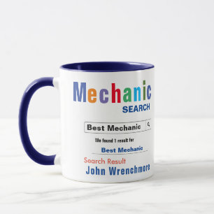 Taza Funny Personalizado Mejor Mug Mecánico