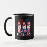Taza Funny Pharmacy Squad Uncle Sam Pills Happy<br><div class="desc">Funny Pharmacy Squad Uncle Sam Pills Happy Independence Day Gift. Perfect gift for your dad,  mom,  papa,  men,  women,  friend and family members on Thanksgiving Day,  Christmas Day,  Mothers Day,  Fathers Day,  4th of July,  1776 Independent day,  Veterans Day,  Halloween Day,  Patrick's Day</div>