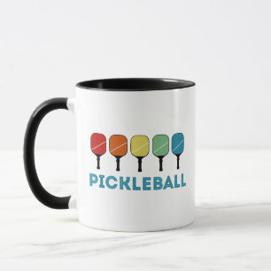 Taza Funny Pickleball Retro Vintage