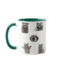 Funny Raccoon Meme Mug for Memes Lovers Mug Gift