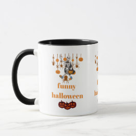 Taza Funny Skeleton Halloween