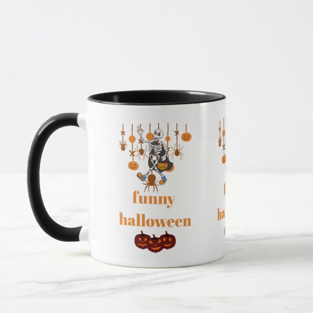 Taza Funny Skeleton Halloween (Izquierda)