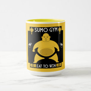 Taza Funny Sumo Wrestler