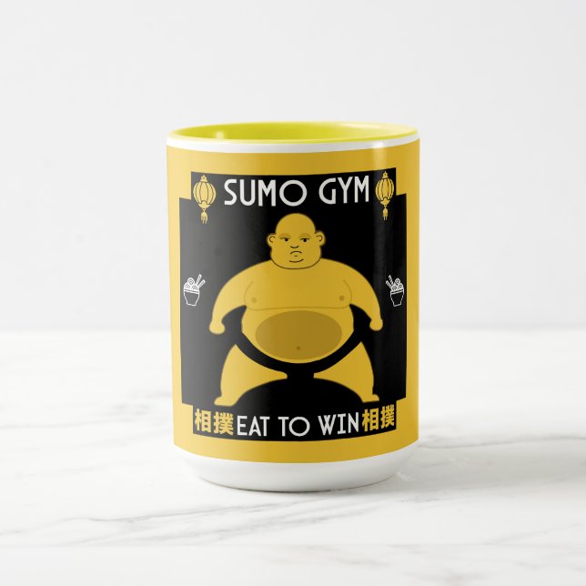 Taza Funny Sumo Wrestler (Centro)