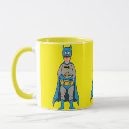 Taza Funny Superhero Burger Mug - Gracioso regalo