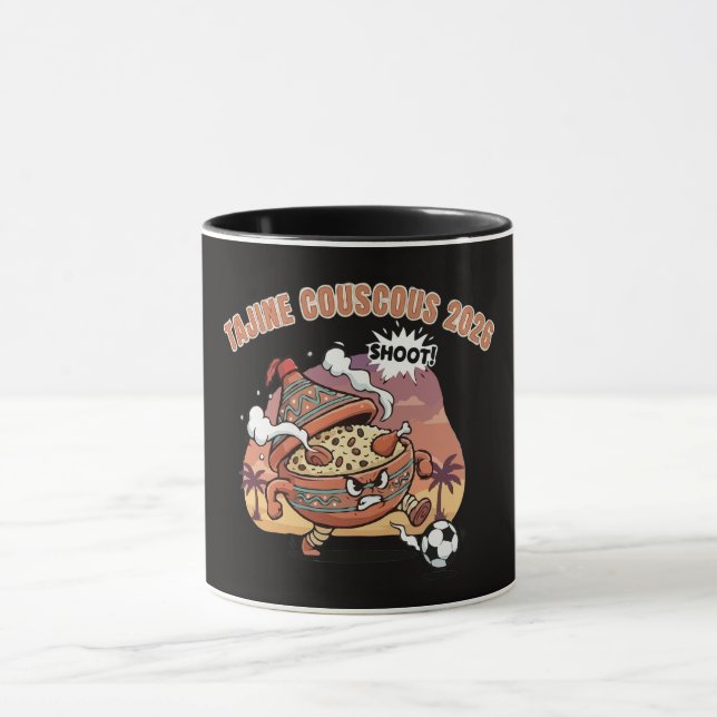 Taza Funny Tajine & Couscous Soccer Character 2026  (Centro)