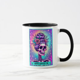 Taza Funny Tarot Card/Mother's Day/Mama Superstar