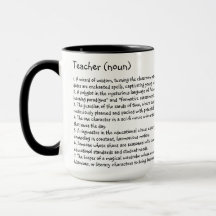 Funny Teacher Personalizado Mug